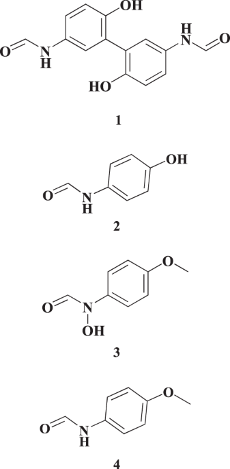 Formanilides from the culture broth of Perenniporia fraxinea