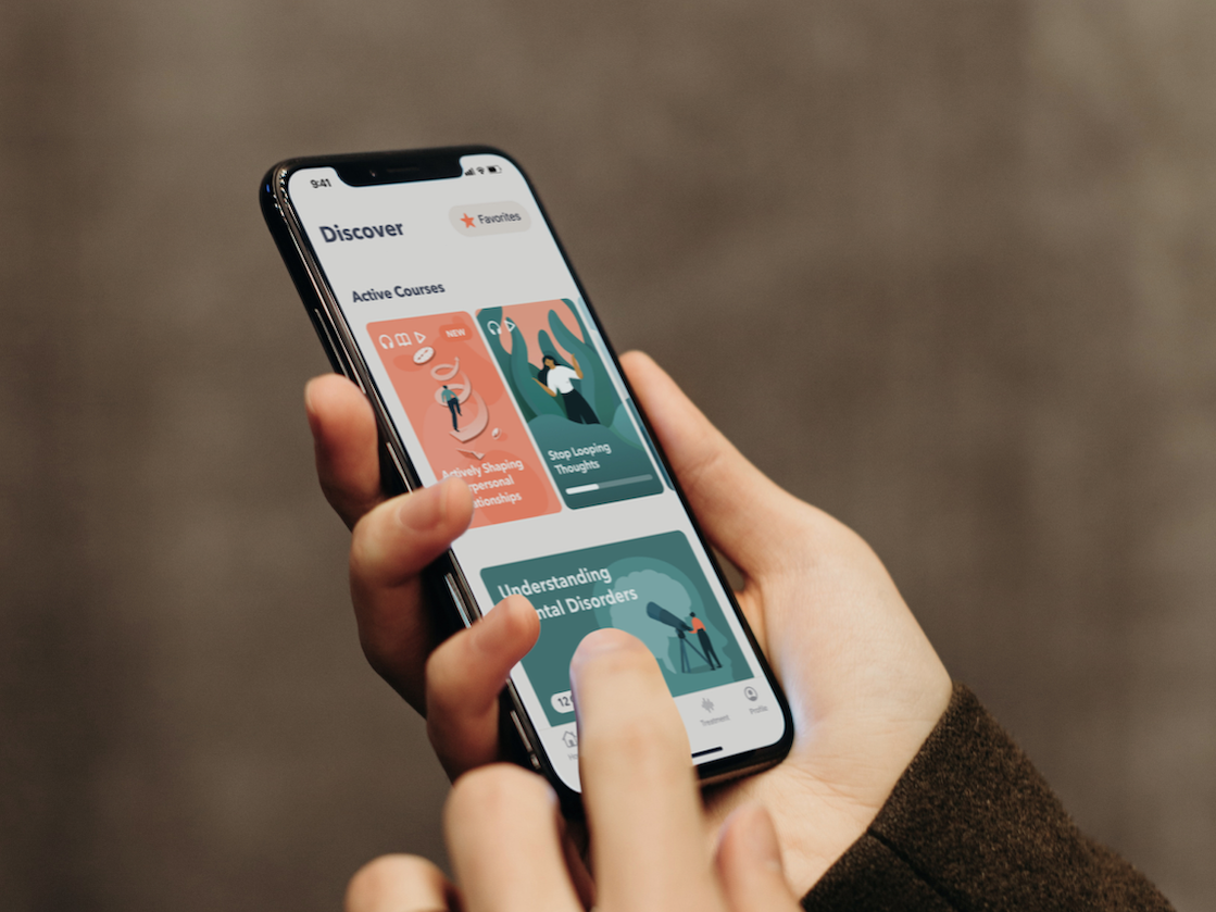 Effects of a Self-Guided Transdiagnostic Smartphone App on Patient Empowerment and Mental Health: Randomized Controlled Trial