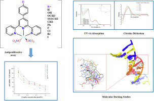 Synthesis, characterization, antiproliferative activity and DNA binding calculation of substituted-phenyl-terpyridine copper(II) nitrate complexes