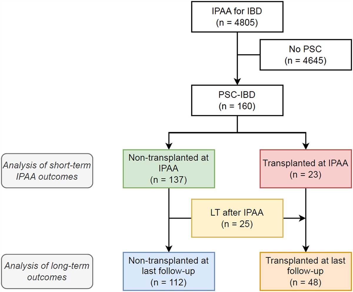 Ileal Pouch-anal Anastomosis in Primary Sclerosing Cholangitis-inflammatory Bowel Disease (PSC-IBD): Long-term Pouch and Liver Transplant Outcomes