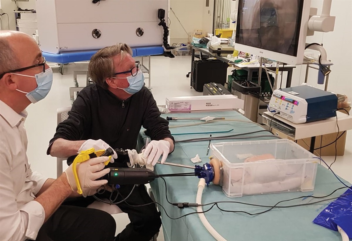 Clinical Experience of a Smart Articulating Digital Device for Transanal Minimally Invasive Surgery