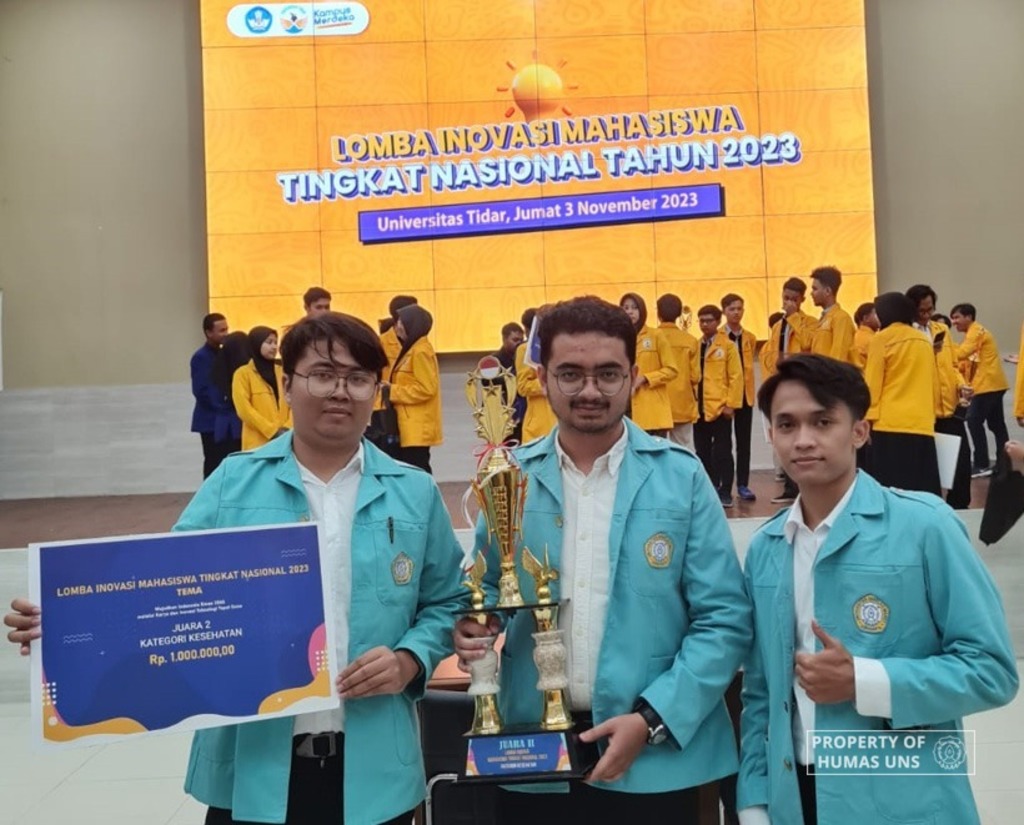 FT UNS Students Win 2nd Place in National Student Innovation Competition with Portable Incubator Innovation