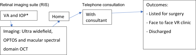 Telemedicine: outcomes of a hybrid vitreoretinal service, from pilot to practice