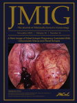 Minimally invasive resection of ovarian leiomyoma